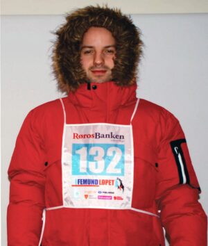 Klassisk startnummer med trykk 2