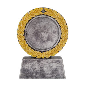 Resinstatuett med laurbærkrans - EW.Y